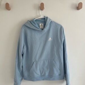 Adidas Women’s Light Blue Hoodie